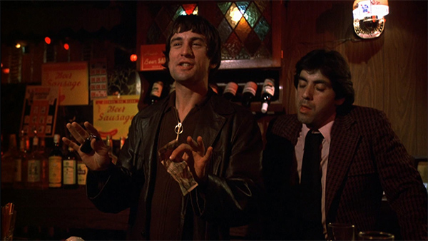 Harvey Keitel en Mean Streets, fotografiada por Kent Wakeford