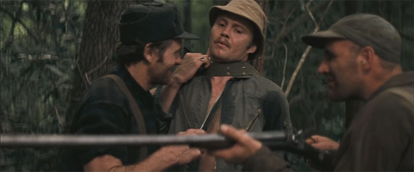 Deliverance (1972), evolución de la paleta hacia verdes, marrones y grises
