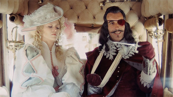 Exterior a contraluz de The Three Musketeers iluminado por David Watkin