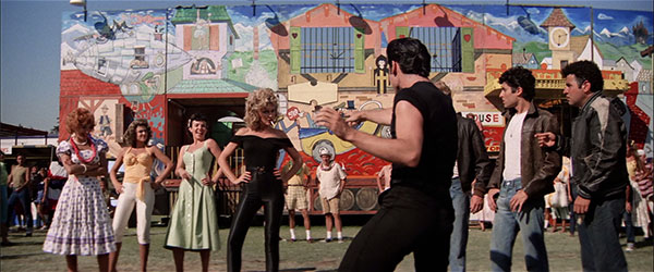 Coreografía final de Grease dirigida por Randal Kleiser