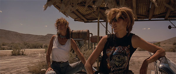 Geena Davis y Susan Sarandon en Thelma & Louise