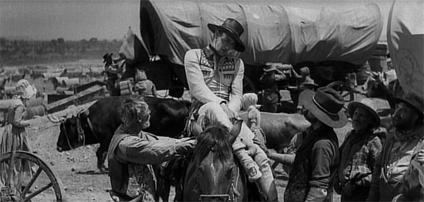 John Wayne en The Big Trail (1930), filmada en el formato Grandeur de 70 mm