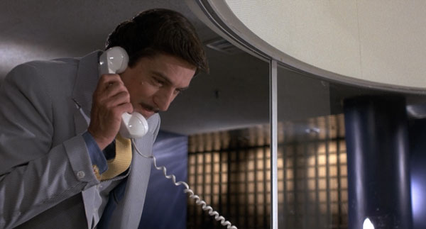 Robert De Niro en The King of Comedy, fotografiada por Fred Schuler