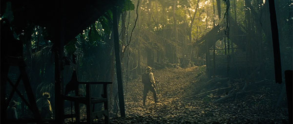 Luz unidireccional en los interiores de The Lost City of Z