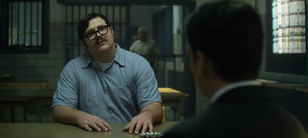 Ed Kemper durante una entrevista en Mindhunter