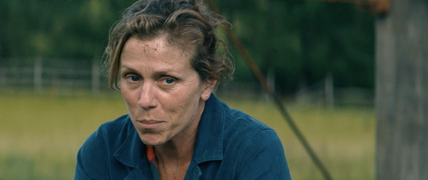 Frances McDormand en Three Billboards Outside Ebbing, Missouri