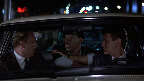 Luz rebotada y contraste reducido en Beverly Hills Cop