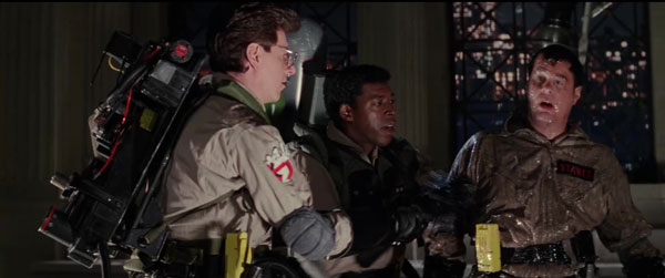 Formato anamórfico y composición panorámica en Ghostbusters II