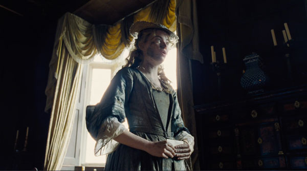 Distorsión de la óptica de 6mm en The Favourite