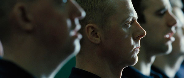 Simon Pegg y Nick Frost en Hot Fuzz