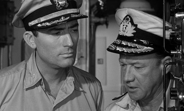 Gregory Peck y Ava Gardner en On the Beach