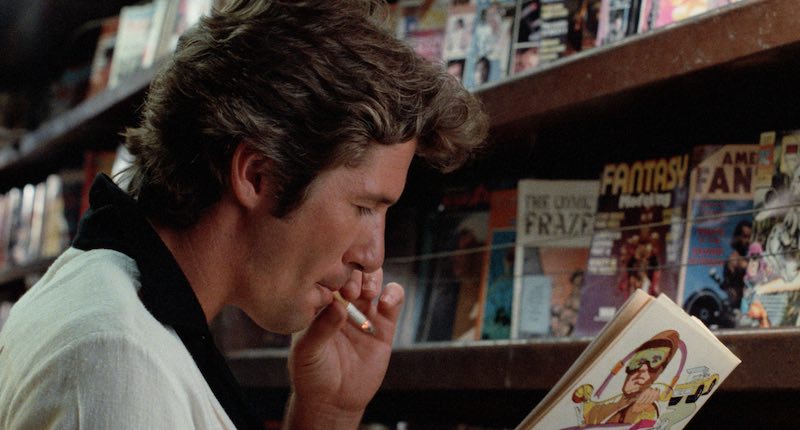 Fotograma interior de Breathless (1983) con Richard Gere y Valérie Kaprisky, fotografía de Richard H. Kline