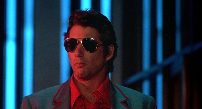 Fotograma de Breathless (1983) en Los Ángeles, con estética neonoir y fotografía de Richard H. Kline