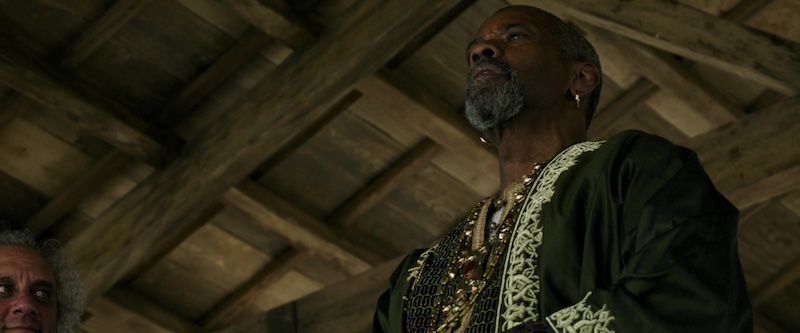 Fotograma de Gladiator II con batalla naval y abundante CGI en la secuela de Ridley Scott