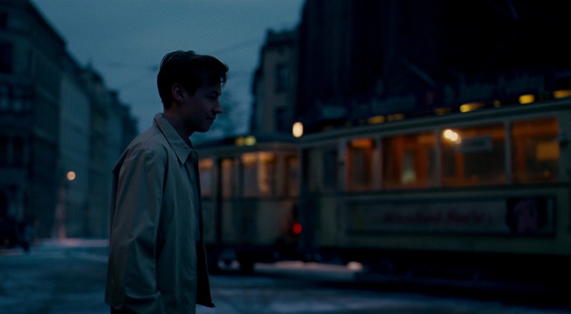 The Reader, Kate Winslet y David Kross en una escena íntima fotografiada por Roger Deakins y Chris Menges