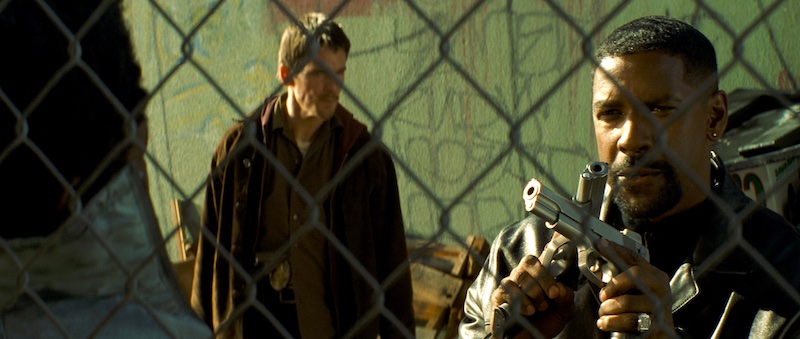 Training Day, Denzel Washington como detective corrupto en la fotografía anamórfica de Mauro Fiore