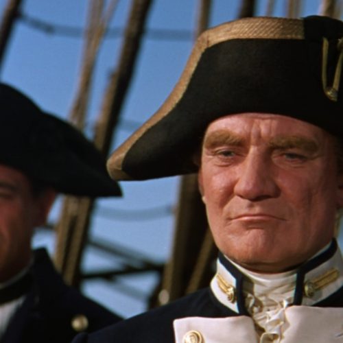 Trevor Howard en "Mutiny on the Bounty" (Rebelión a Bordo, 1962) - Fotografía de Robert Surtees