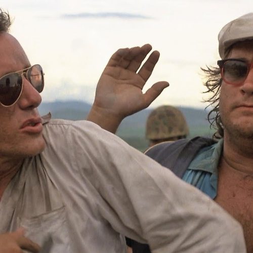 James Woods y James Belushi en "Salvador" (Oliver Stone, 1986) - Fotografía de Robert Richardson