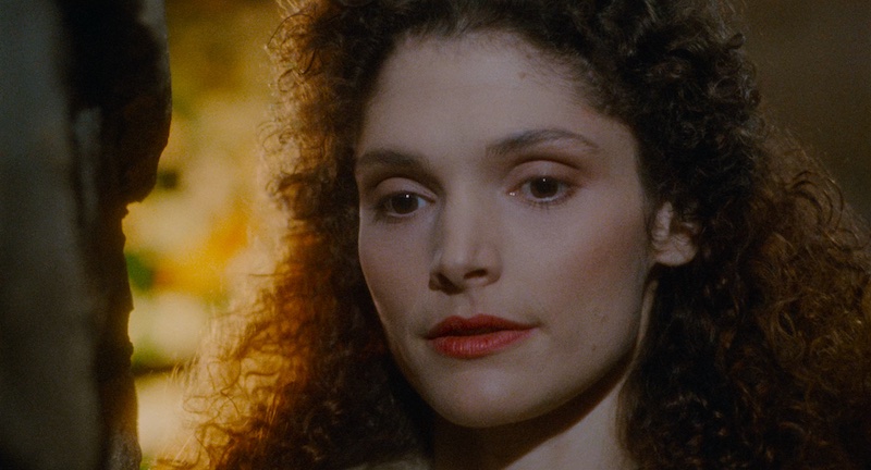 Robin Hood Prince of Thieves 1991 primer plano femenino con contraluz cálido y fotografía de Doug Milsome en celuloide