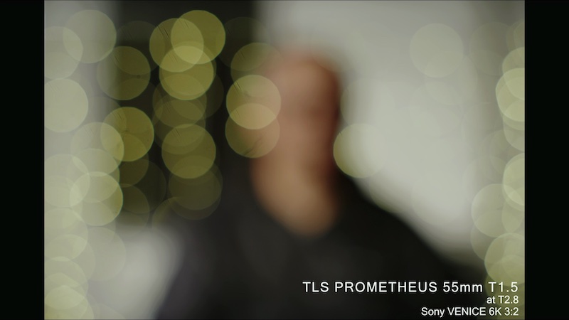 Bokeh from the TLS Prometheus 55mm T1.5 stopped down to T2.8 with more defined and regular circles