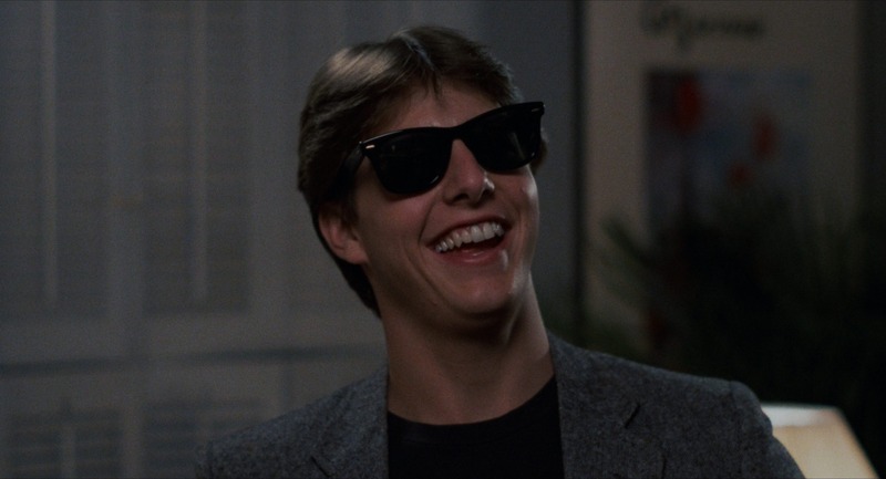 Risky Business Tom Cruise como Joel en el debut de Paul Brickman fotografiado por Reynaldo Villalobos y Bruce Surtees