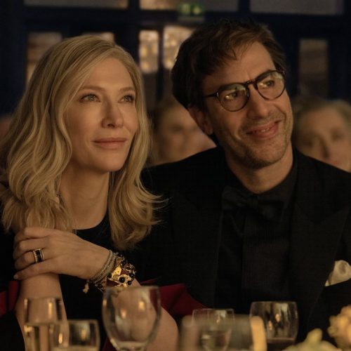 Cate Blanchett & Sacha Baron Cohen ("DISCLAIMER", 2024)