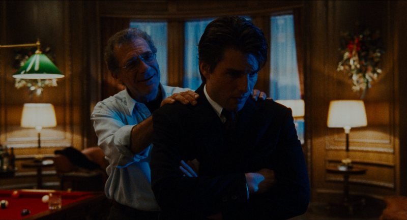 Eyes Wide Shut, fotografiada por Larry Smith, como ejemplo de revelado forzado aplicado a toda una película
