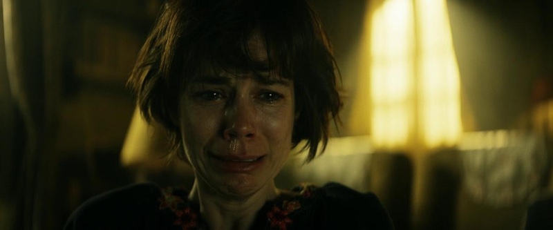 Efecto de split diopter en Lee Cronin’s The Mummy 2026 con primer término y fondo enfocados simultáneamente
